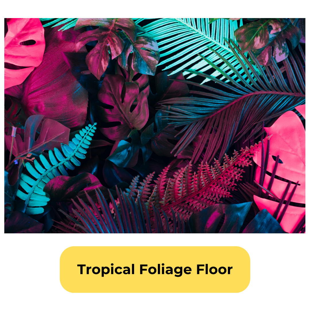 Tropical Foliage Floor