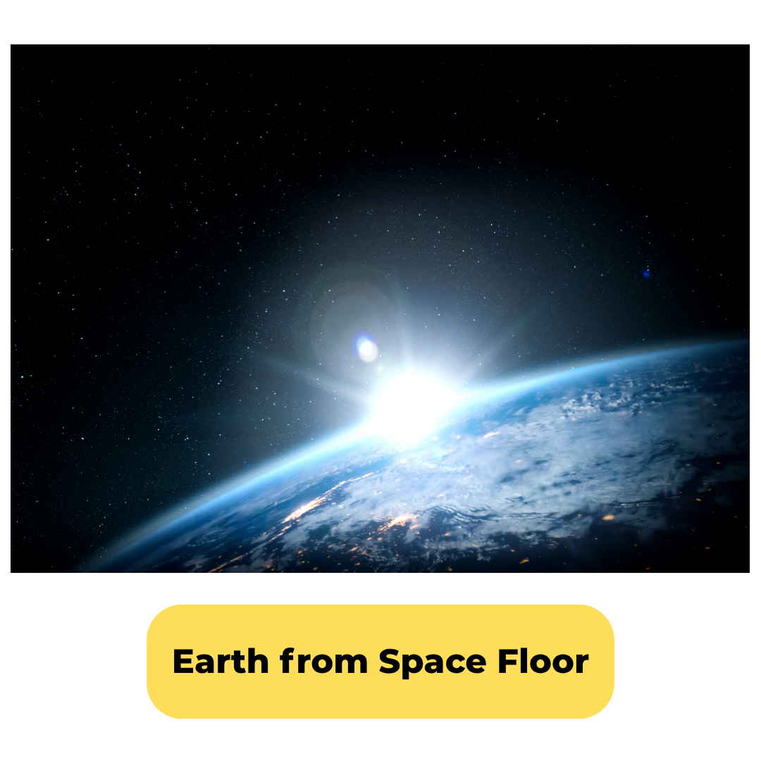 Earth from Space Floor