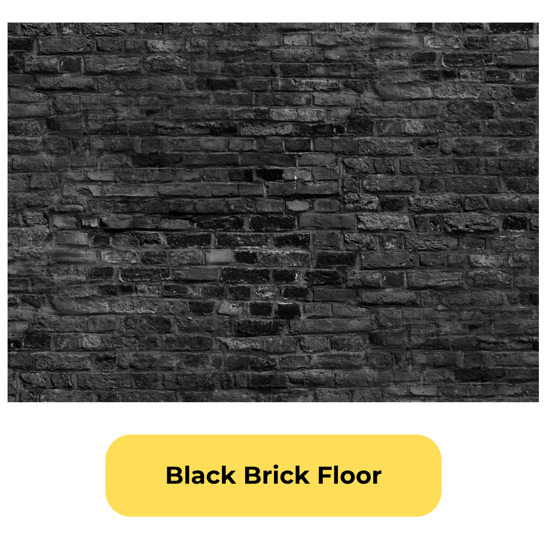 Black Brick Floor