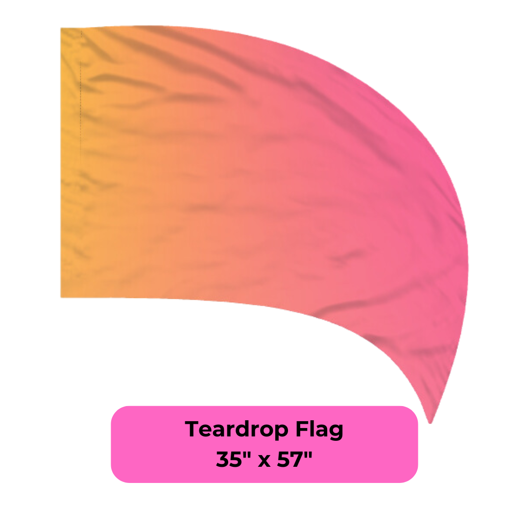 Custom Teardrop Flag