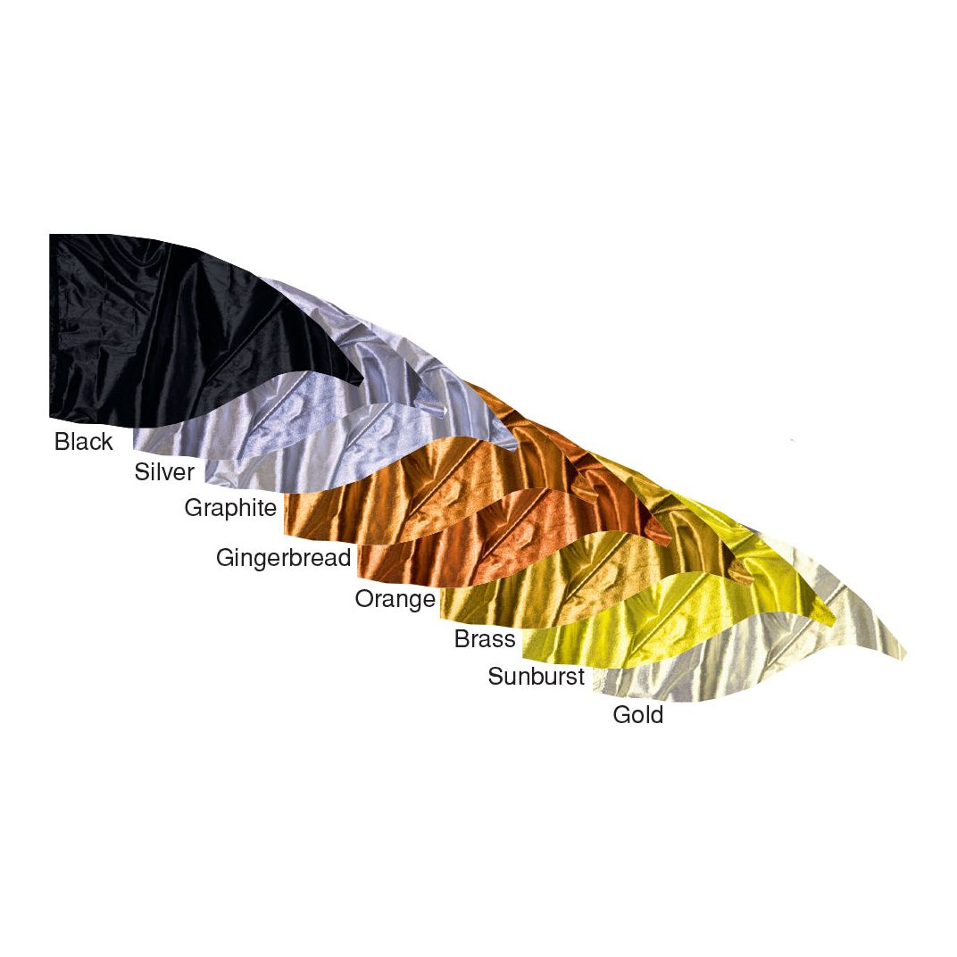 F3 Solid Lamé Flag 36" x 54"