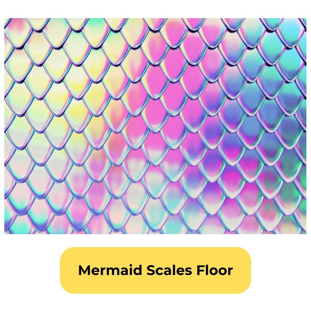 Mermaid Scales Floor