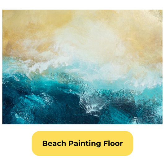 Beach Painting Floor