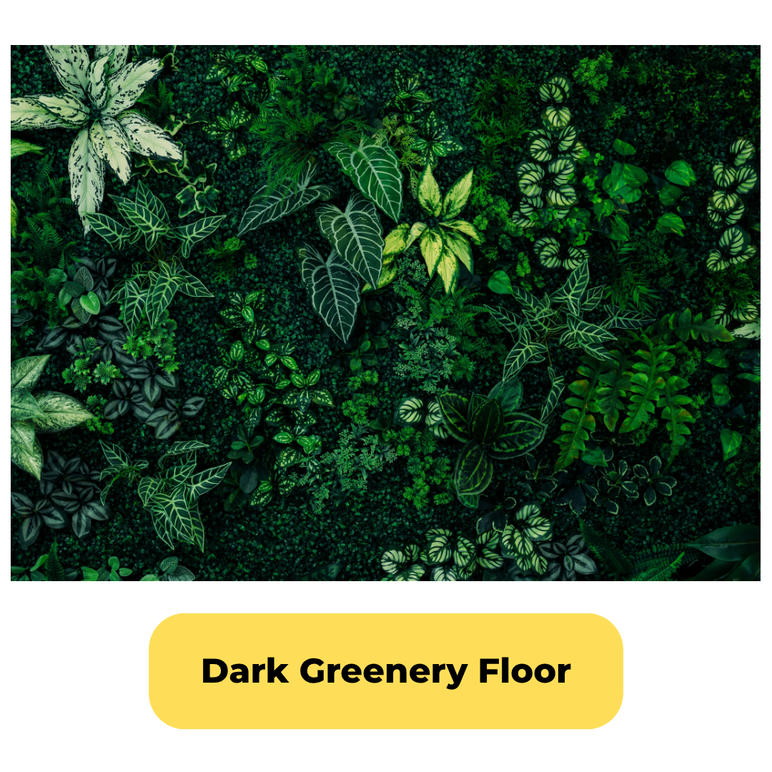 Dark Greenery Floor